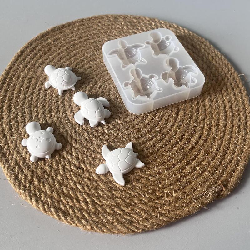 Soap Making Ins - Силиконовая форма в виде черепахи, многофункциональная,