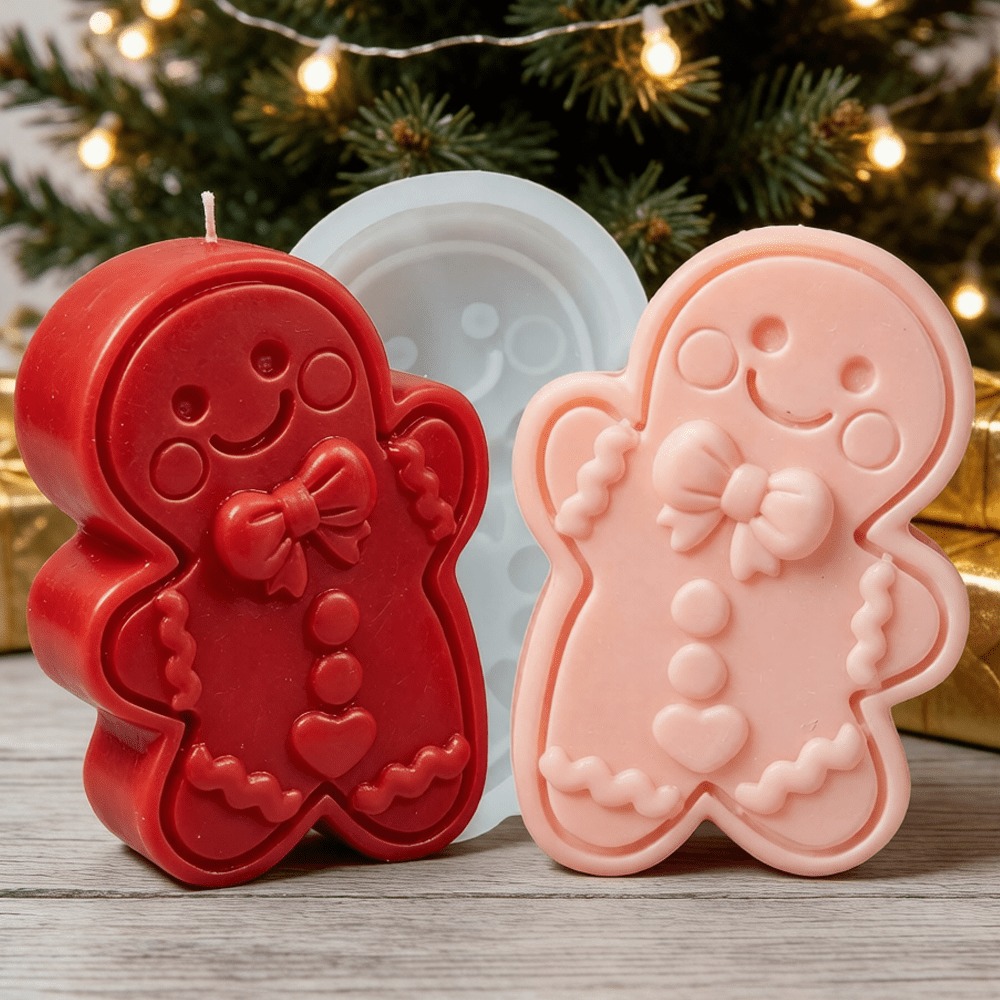 Soap Making Gifts - Силиконовая форма для изготовления рождественских украшений: