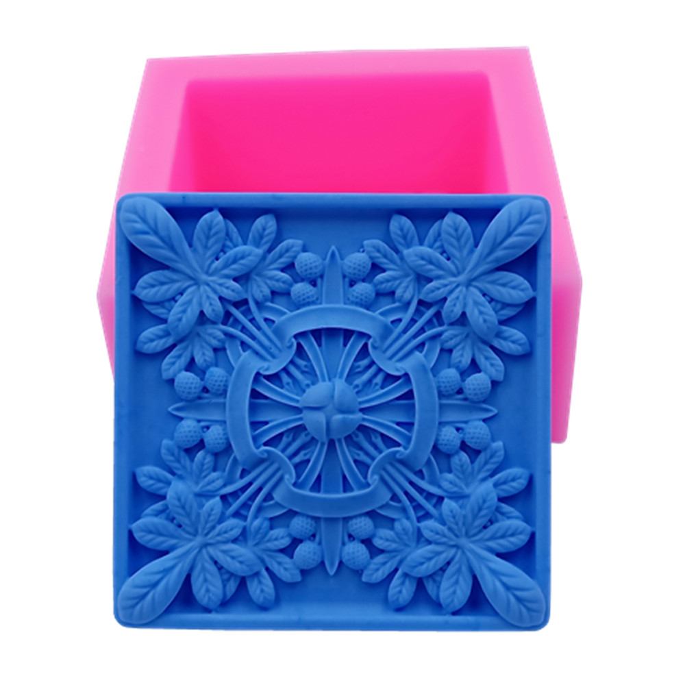 Soap Making Instructions - Квадратные формы для мыла, силиконовая форма