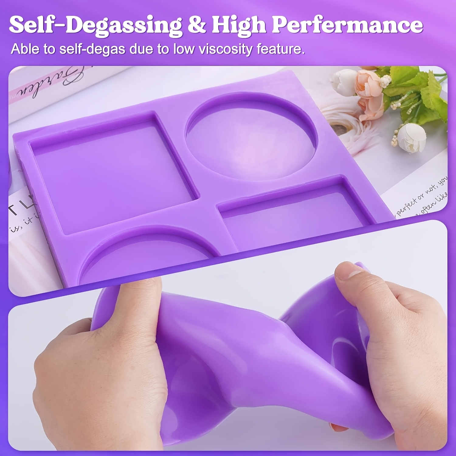 Фиолетовый жидкий силиконовый  – обзор и цена Soap Making Kit For Beginners