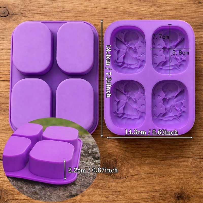 Силиконовая форма «Ангел» для  – обзор и цена Soap Making Instructions